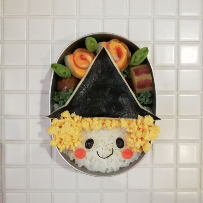⑧パーツを乗せます。