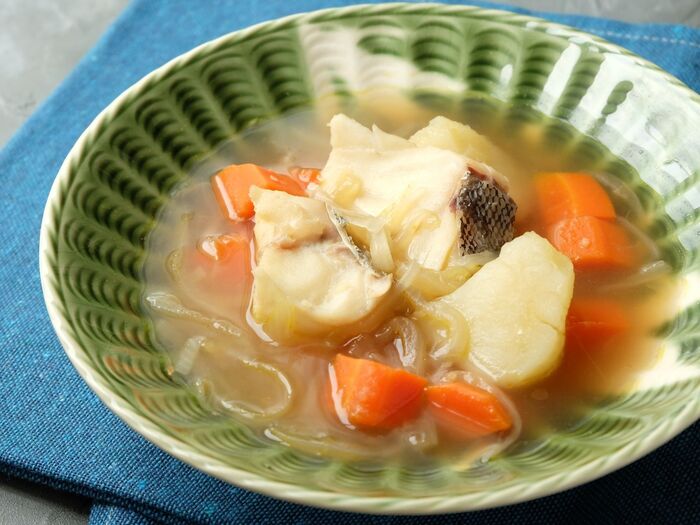 【くらし薬膳】風邪予防に!元気になれるスープ♪タラのスープ~冬の薬膳