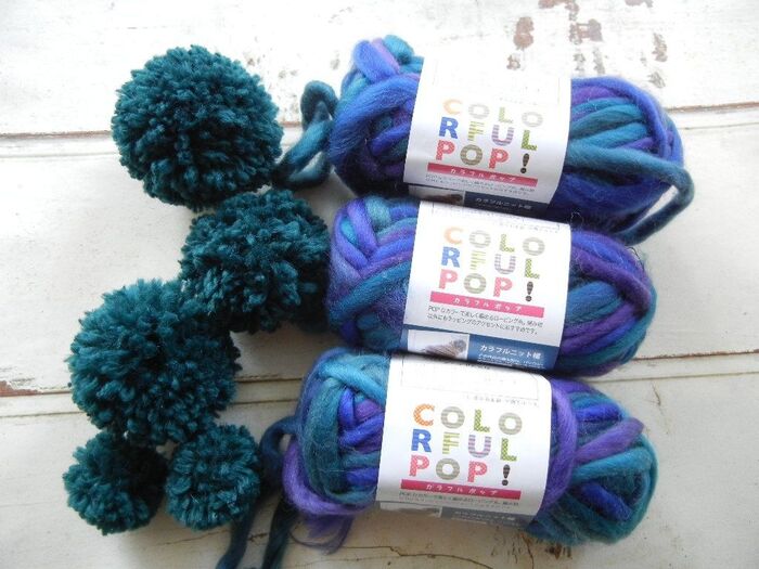 全部で極太4個使用しました