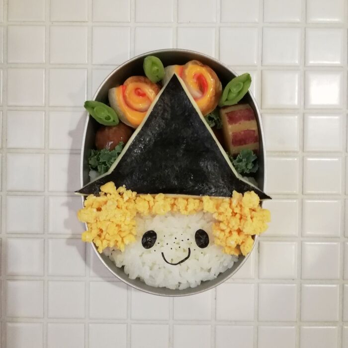 ⑦パーツを乗せます。