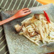 #ベジヌードル エリンギパスタのペペロンチーノ