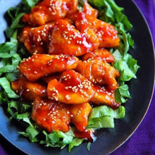 ♡鶏むね肉de超簡単♡韓国風甘辛チキン♡【#時短#節約#コスパ#レシピ】