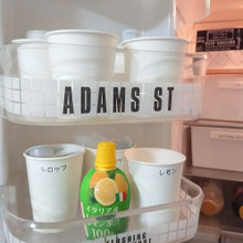 冷蔵庫のポケット◆紙コップが便利でスッキリ