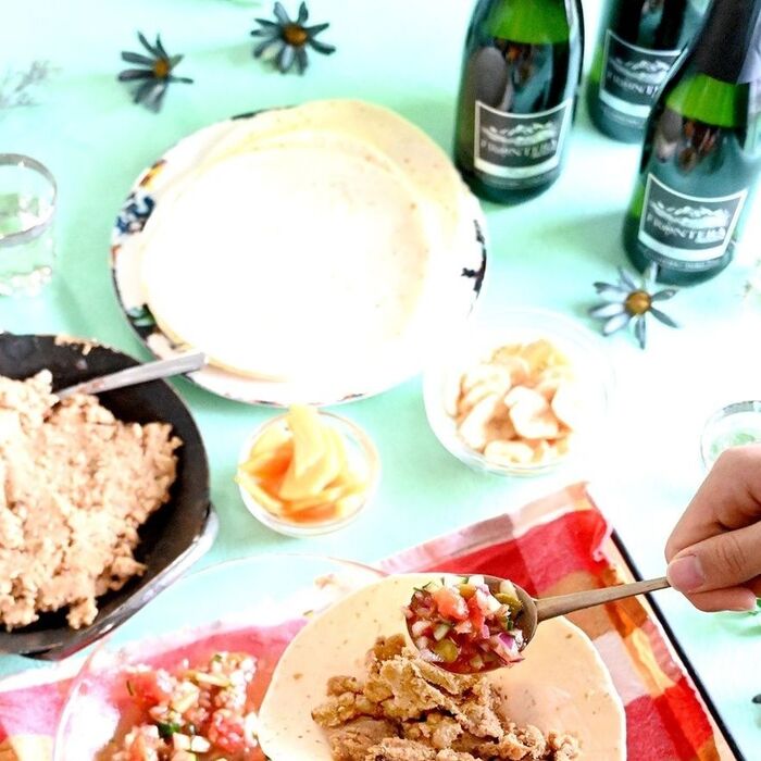 平日のおうちクリパにはサクッと飲めるハーフボトルがおすすめ!