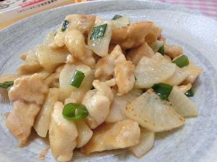 しみしみ&ジューシー♪ 鶏むね大根の生姜照り焼き