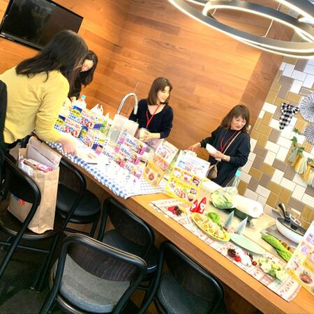 ライオン様ブース💛ライブキッチン準備中