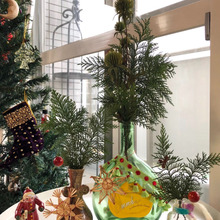 家にある物で♪花瓶を使った簡単ツリー☆4例