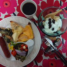 ♪۶•*¨*•.¸¸♪۶•*¨*•.¸¸♪オシャンな朝食・・・・て何だっ(^_−)☆❤❤❤❤❤❤❤❤