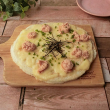 明太子の大和芋ピザ