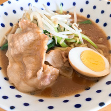 お家ラーメンに★簡単即席チャーシュー風