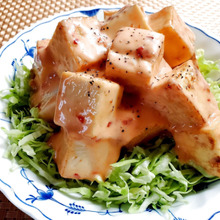 厚揚げのピリ辛マヨ