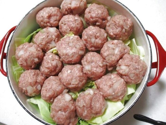 肉だねを作る