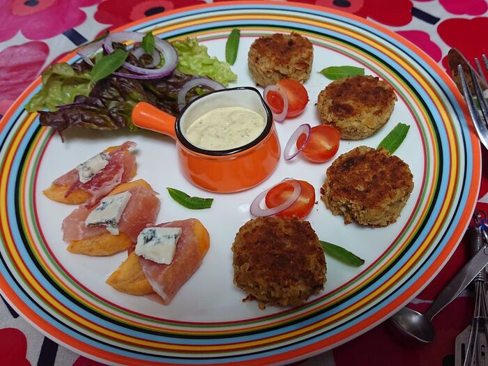ひよこ豆のコロッケFalafel ///  veganism