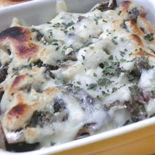 柚子胡椒ピリリ☆ 豆腐と海苔でさば缶ラザニア風