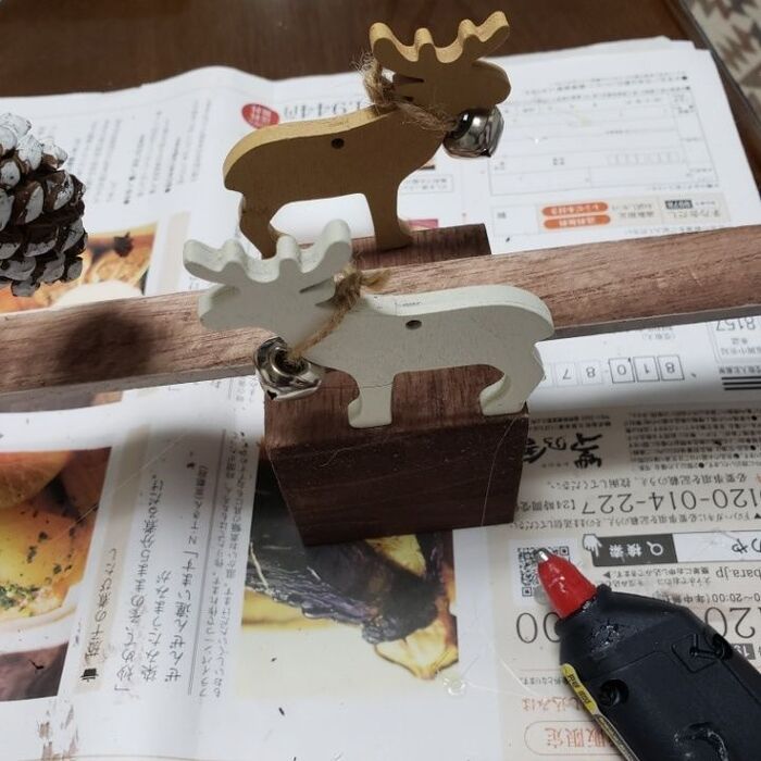 ツリーを仕上げて