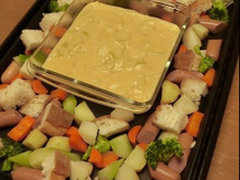 「北海道 フォンデュシチュー」でホットプレートパーティ♪