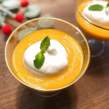 思わず笑顔に♩ヘルシーおいしいかぼちゃプリン*