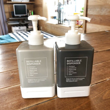 無駄なく使えるエコポンプ!おしゃれな濃淡グレーがキャンドウで発売中!