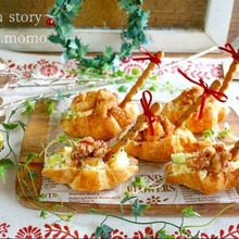 まるでフライドチキン!?風★クリスマスパーティーに簡単な鶏からサンド