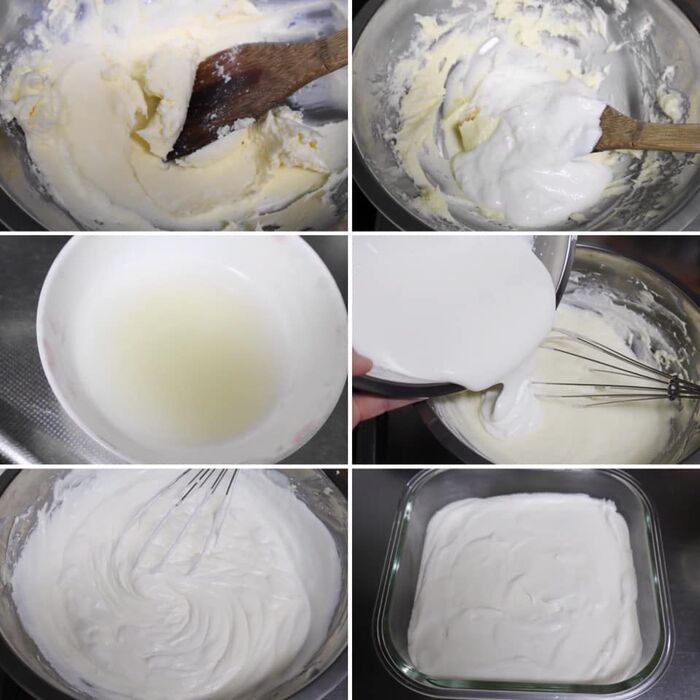 レアチーズケーキ作り方