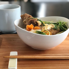 クリパで出た余り物で昼ごはん