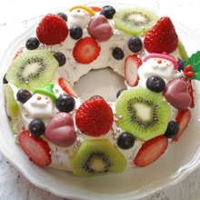 誰でも簡単♡クリスマス食べれるデコレーション!カラフル!な夢かわいいクリスマスケーキ♪