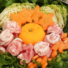 まるでゆず風呂 冬至鍋