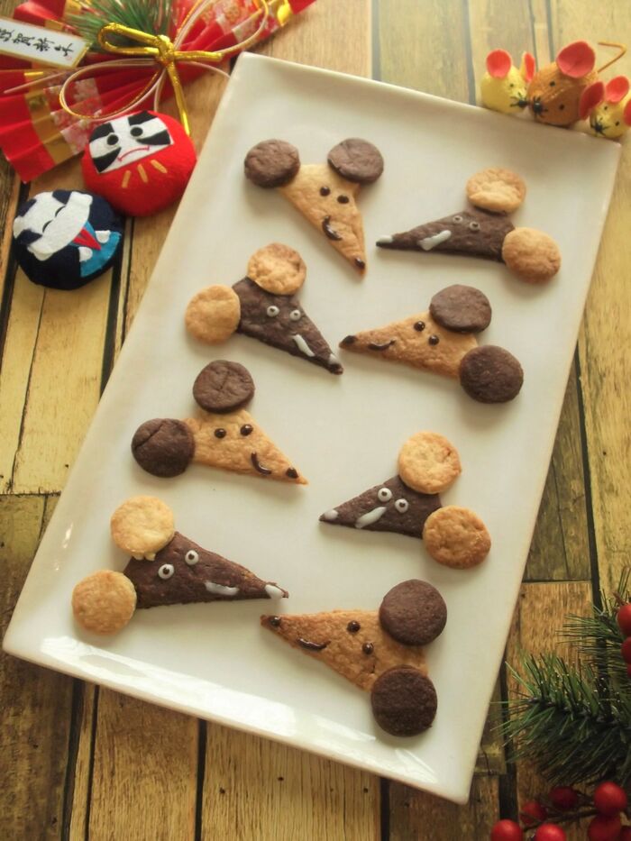 2020年干支【子】チーズ風味のねずみクッキー