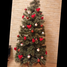 毛糸であったかハートツリー