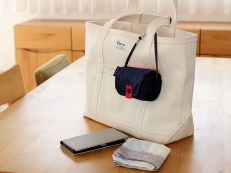 【セリア】エコバッグが一瞬で取り出せる時短ワザ!買い物がラクになりました♪