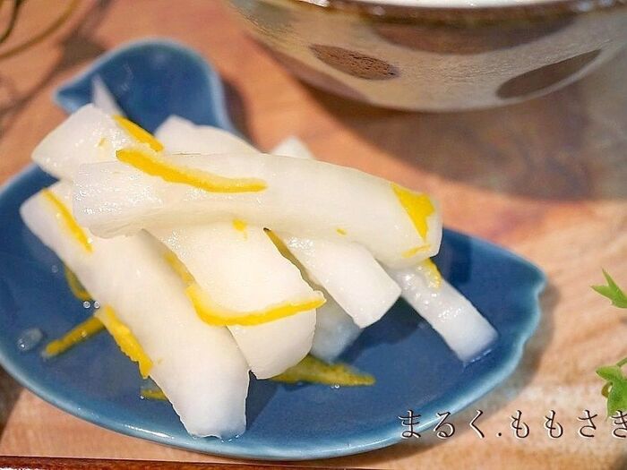 爽やかなゆずの香りがたまらない♪ゆず大根