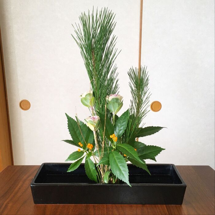 お花選びもその年に合わせて