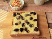 練乳チーズトースト