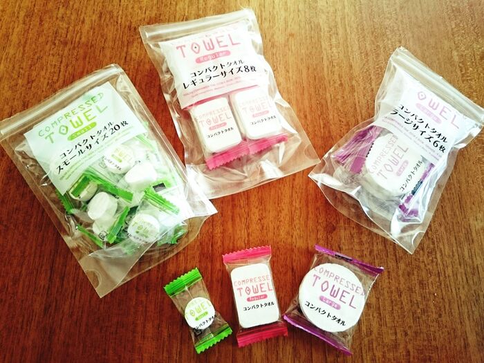 便利なダイソー「コンパクトタオル」は、グッドデザイン賞を受賞した優秀グッズ!
