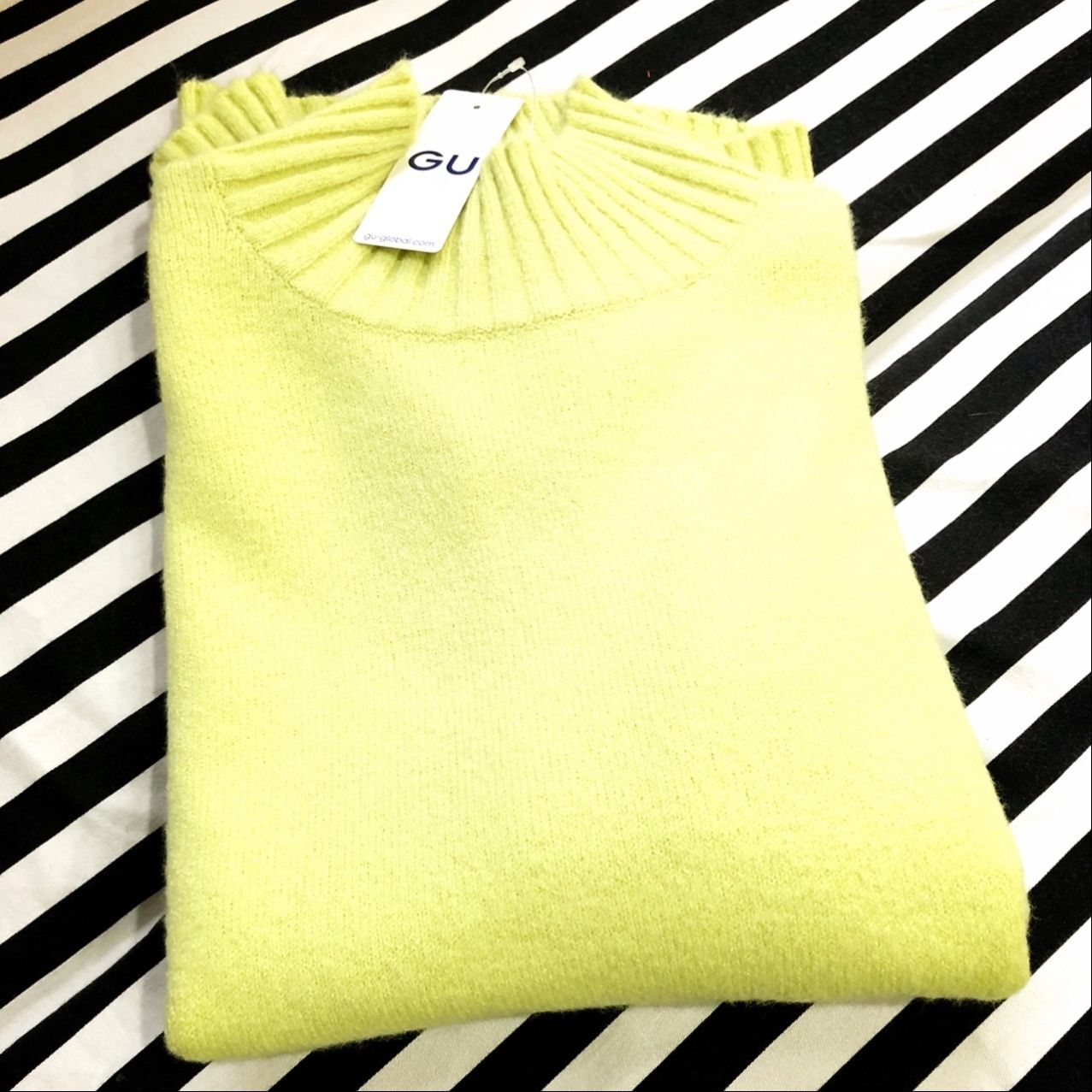 GU超値下げ!おしりも隠せて着心地◎♪春色ニットチュニックが790円!