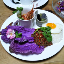 トムヤムクン&ガパオライス!オシャレ!タイ料理ワンプレート!