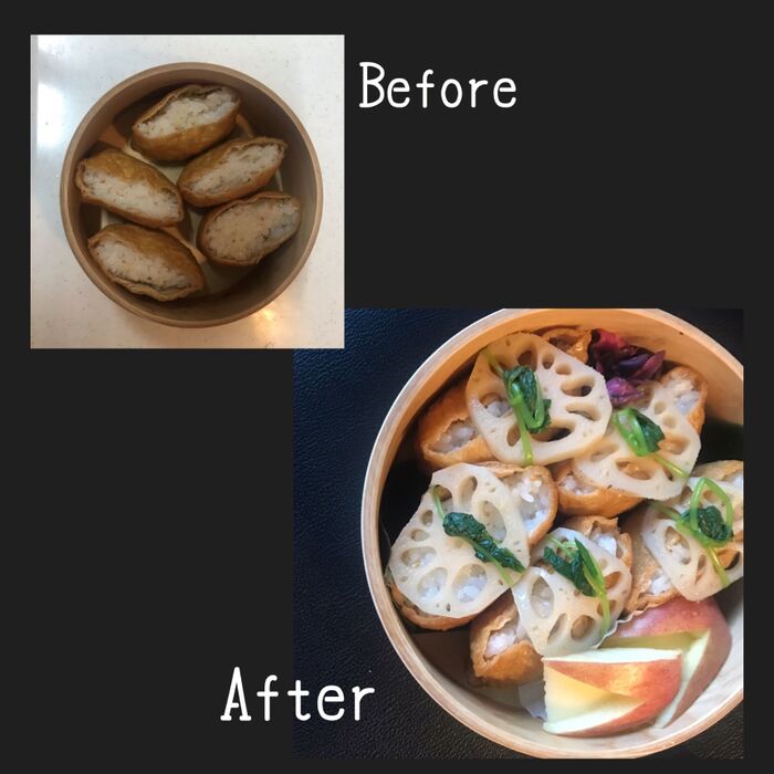 Before→After