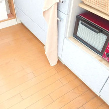 輪ゴムで解決◆タオルの落ちたりズレたり対策