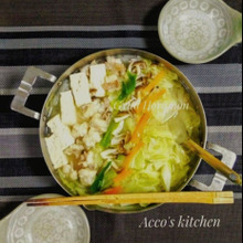 ♡牛ホルモン塩鍋♡