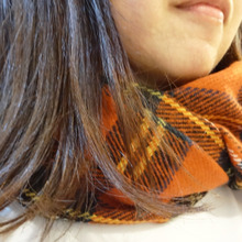 今年のトレンド🌟タータンチェックストールが500円💰