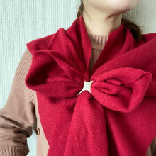 〈無印良品〉シンプルが使える!アレンジしやすいマフラー