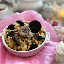 バター無し~あったかスイーツ!リンゴとバナナのクランブル