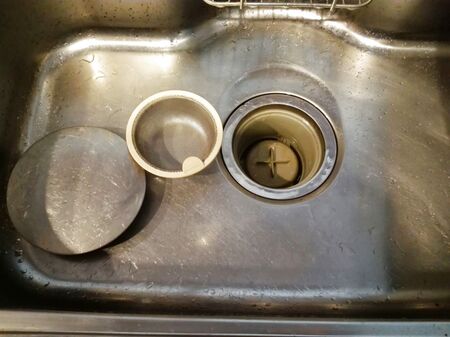 まずはゴミのザル?を外します。