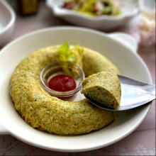 セロリの葉っぱで!ふんわり口どけ抜群スフォルマ―ト