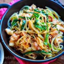 ♡豚ニラもやしのフライパン蒸し♡【#節約#時短#簡単レシピ#豚肉#コスパ】