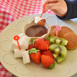 親子で楽しむバレンタイン♡ホットチョコレートフォンデュ