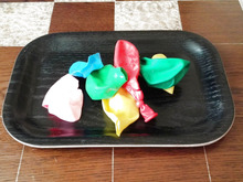 破れた風船の再利用、逆にこう使う④