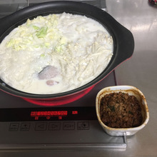 豆乳鍋 肉味噌添え