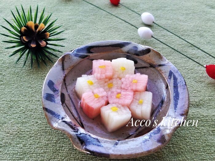 ♡菊花ゆず大根♡