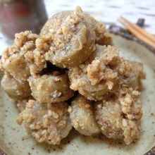 10分以内でもう美味しい♪ ごぼうのごま甘酢和え